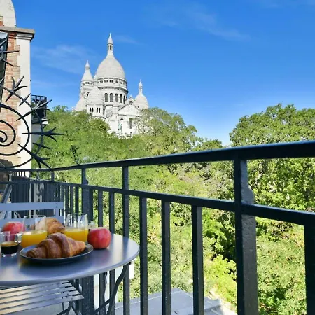 아파트 Sacre Coeur Eiffel Tower View Stylish 파리