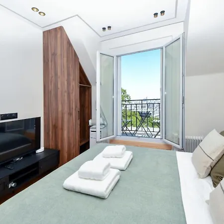 Sacre Coeur Eiffel Tower View Stylish Paris
