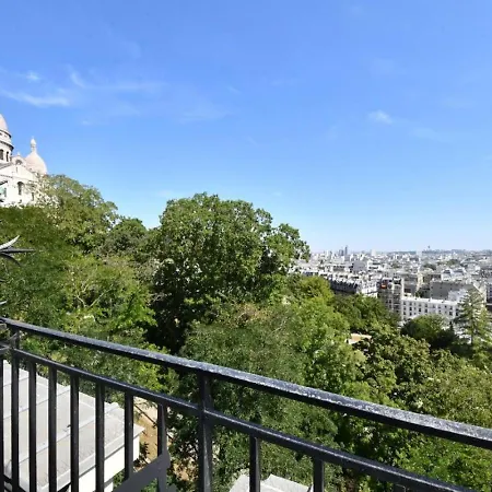 Sacre Coeur Eiffel Tower View Stylish *